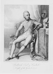 Frederick Earl of Carlisle, Knight of the Garter, c.1800 (akwaforta punktowana)